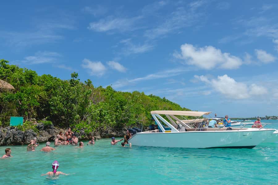 5 Islands Speedboat Cruise, Snorkeling + Lunch & Open Bar - Ile aux Cerfs: beach time, swimming, and lunch