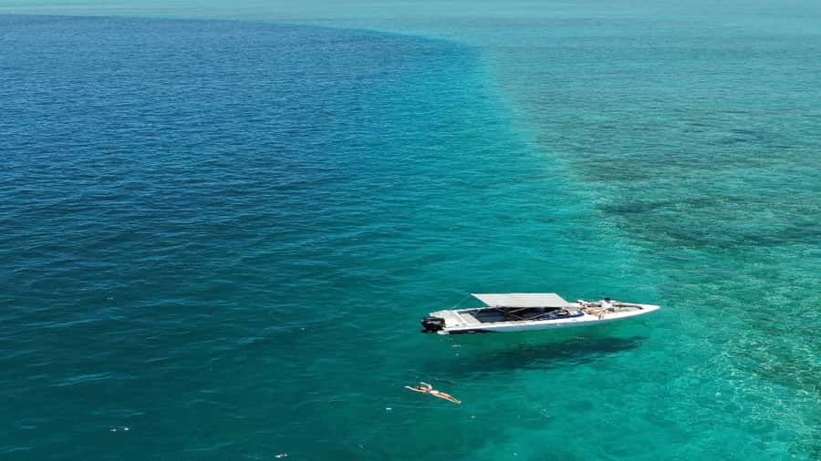 5 Islands Speedboat w/Snorkeling Sea Turtle + Lunch & Drinks - Setting off from Trou d’Eau Douce