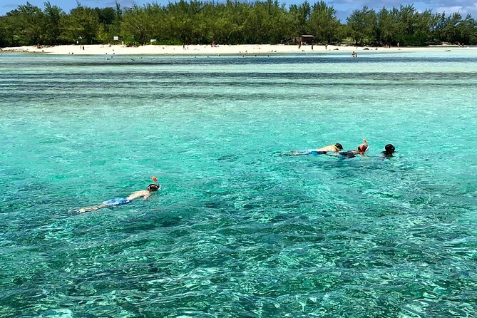 All inclusive CATAMARAN with BBQ : Ile aux cerf & GRSE waterfall - The return cruise and drive home
