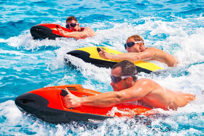 Boat trip + 30 mn SEABOB - Leaving Grand Baie by Glass-Bottom Boat