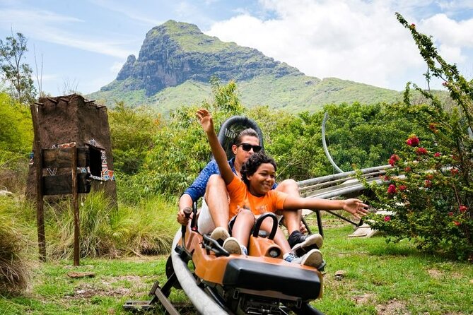 Casela World of Adventures, West of Mauritius - Full Day + Lunch - Starting at the garden and bird sanctuary
