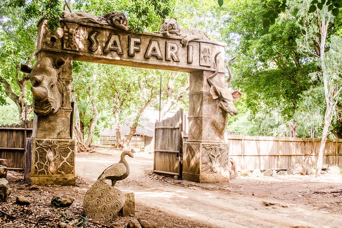 Casela World of Adventures, West of Mauritius - Full Day + Lunch - Family areas: playground and petting zoo