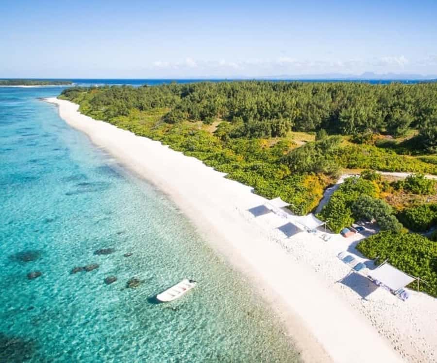Catamaran Mauritius Cruise in the North Coasts - Leaving Grand Baie on the Wind Dancer