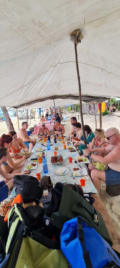 Dolphins: Private, Snorkel, CrystalRock, ileoBenitiers,lunch - Crystal Rock, a short stop with a big view