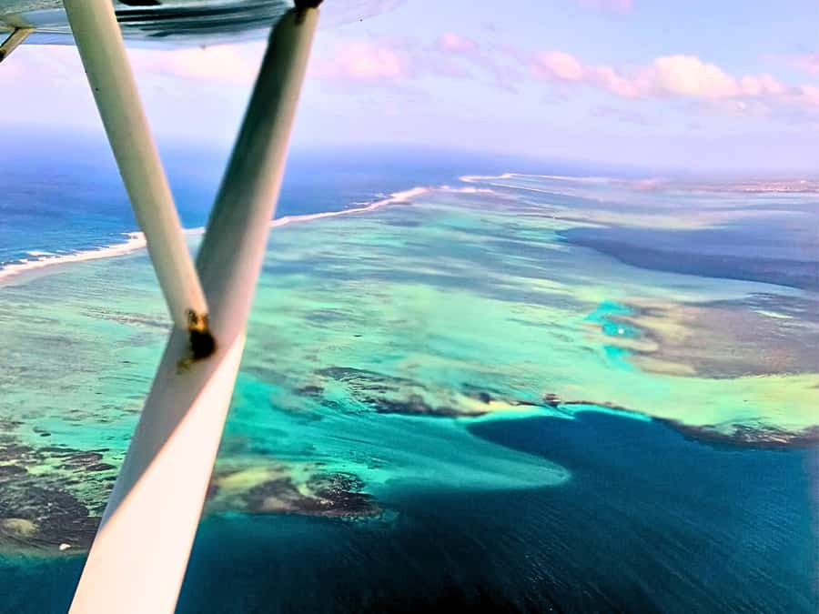 East Coast Mauritius Private Scenic Seaplane Tour - Île aux Cerfs, Belle Mare, and the east coast lagoon