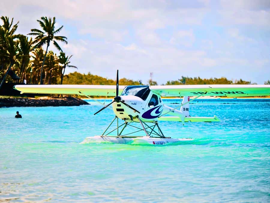 East Coast Mauritius Private Scenic Seaplane Tour - Grande Rivière Sud-Est waterfall and Lion Mountain
