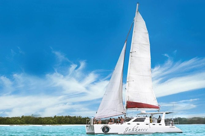 Exclusive Private Catamaran Adventure: Ile aux Cerf (Full Day Cruise incl Lunch) - A relaxed catamaran ride with a local touch