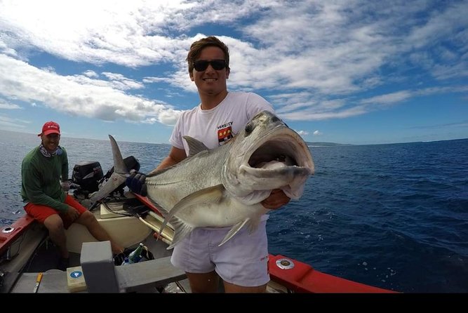 Fishing Trips. Popping, jigging, big game, live bait - What this Rodrigues fishing trip is really about
