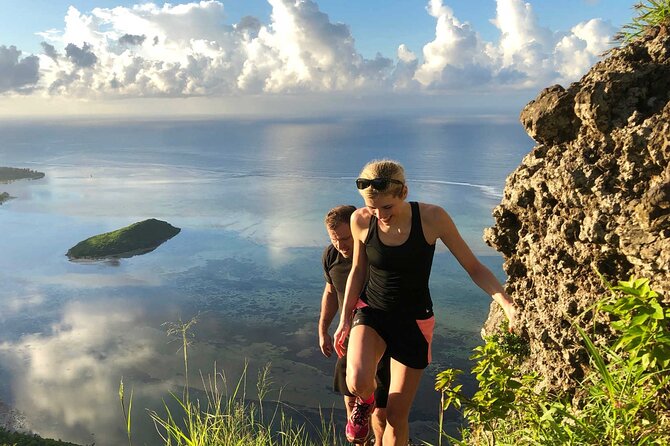 Full-Day Private Hiking le Morne Mountain & Seafood Lunch at Islet Fourneau - The turn from mountain trail to Islet Fourneau