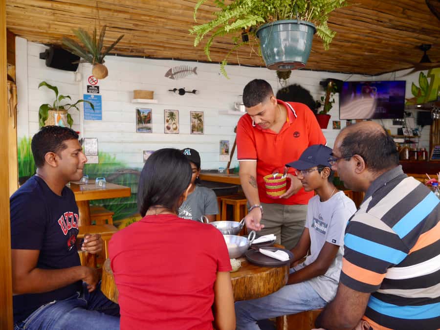 Grand Baie: Coastal Cuisine & Culture Walking Tour - Grand Baie Public Beach and a Change of Pace