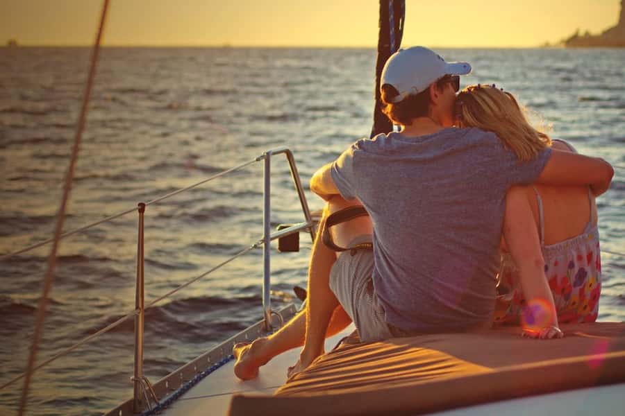 Grand Bay: Honeymoon/Lovers Sunset Tour with Romantic Dinner - A BBQ dinner served on the water