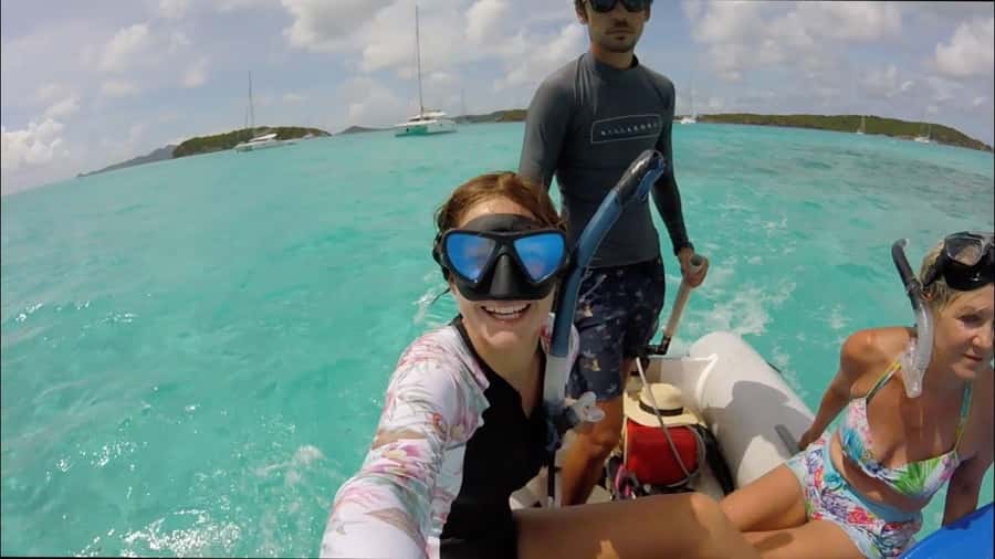 Ile Aux Cerfs Catamaran Cruise sailing from Mahebourg - Ile aux Cerfs, beaches, and blue water
