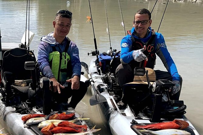 Kayak Fishing in Mauritius - Why kayak fishing works so well in Mauritius