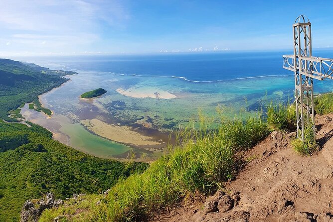 Le Morne Brabant Hike A Journey Through History - The halfway viewpoint and first ocean views