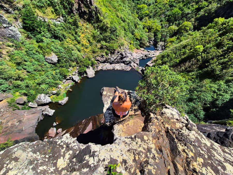 Mauritius-7 waterfalls short loop - A short route with a serious hiking feel