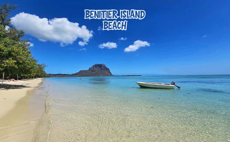 Mauritius: Benitier Island - Swim Dolphins - Speedboat & BBQ - Crystal Rock and the Le Morne view