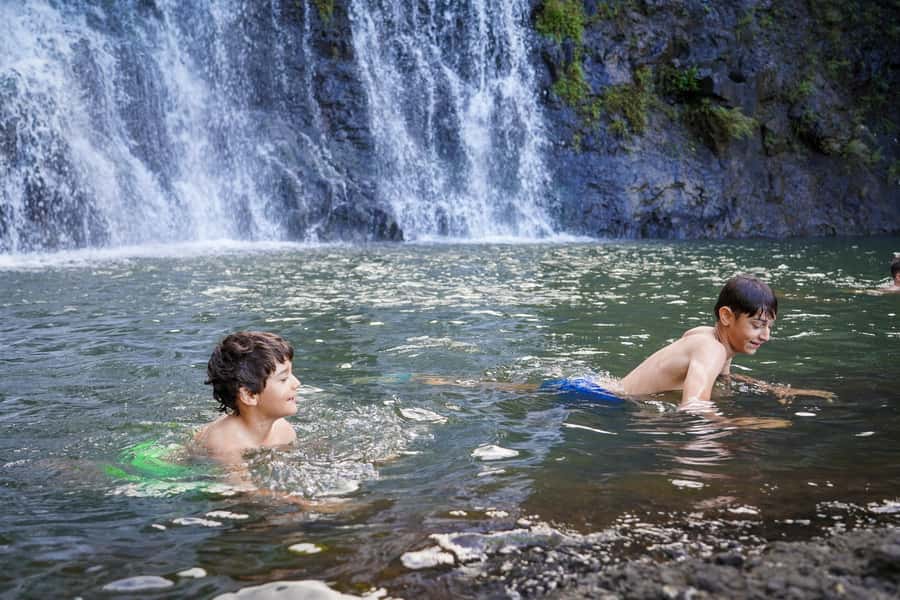 Mauritius: Exploring the Tamarind Falls with a Guide - Platforms, rock scrambling, and changing difficulty
