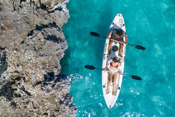 Mauritius Guided Kayak Experience to Benitiers Island - Reaching Benitiers Island by kayak