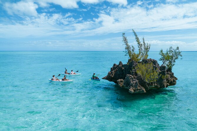 Mauritius Guided Kayak Experience to Benitiers Island - Crystal Rock, the memorable coastal landmark