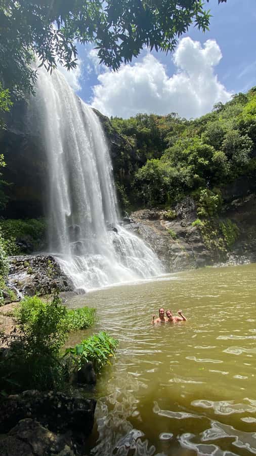 Mauritius Natirel : 7 cascades valley waterfall discovery - Swimming breaks in natural pools