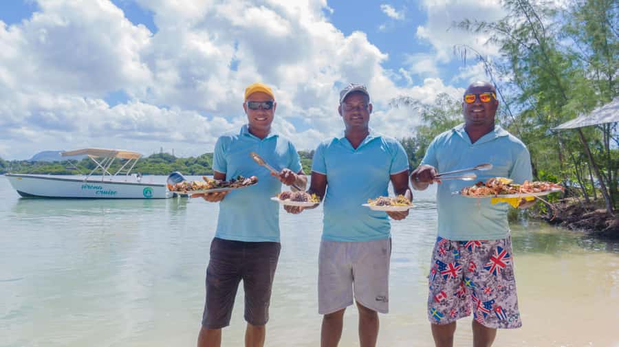 Mauritius: Speedboat Ile aux Cerfs, GRSE Waterfall, BBQ, Bar - How the $70 price works out