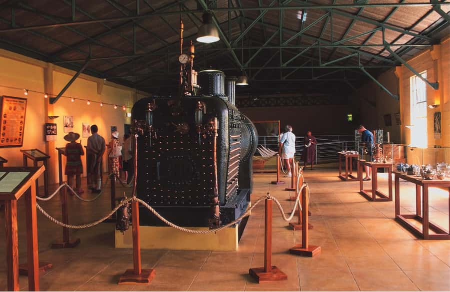 Mauritius: Tea, Rum and Vanilla Route with Lunch and Pickup - Sugar, machinery and the old estate features