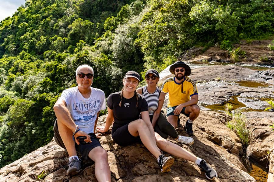Mauritius: The Iconic Waterfalls hike + Mauritian picnic - The first forest trails and valley views