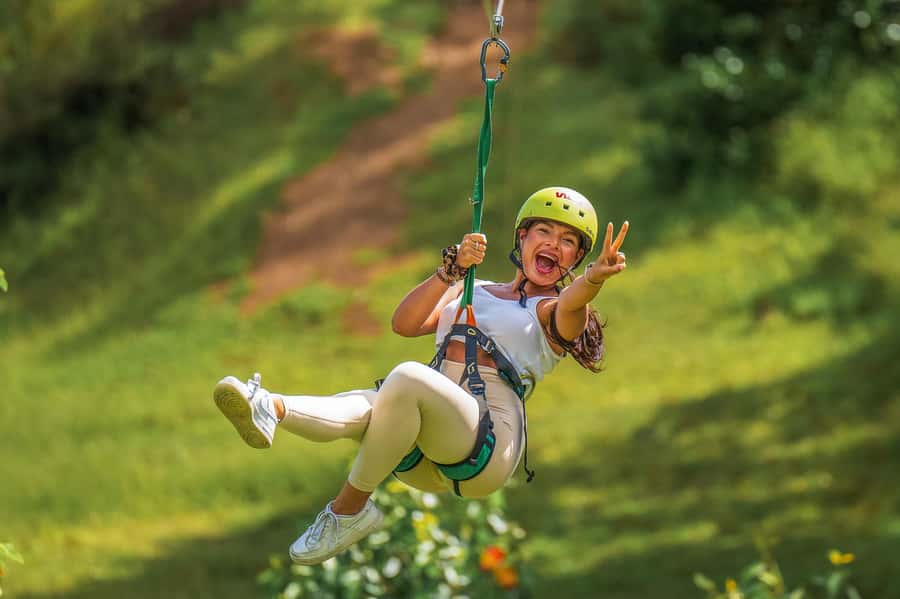 Mauritius: Vallé Advenature Park - Adventure Tour Zipline - How the 45-minute route unfolds