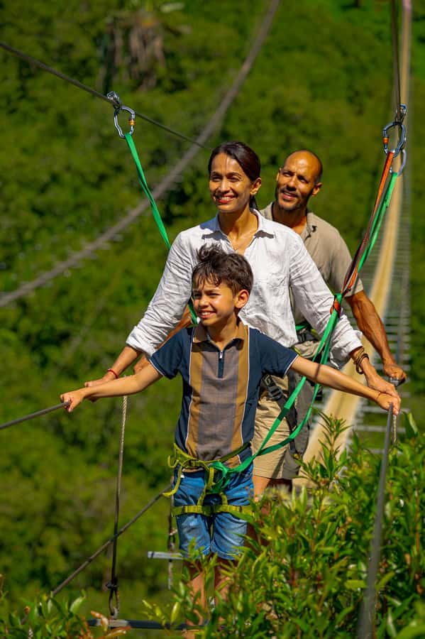 Mauritius: Vallé Advenature Park, Nepalese Bridge - Booking details and cancellation flexibility