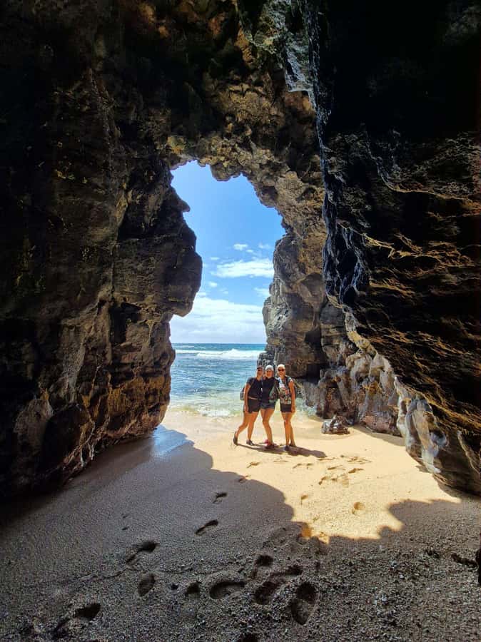Mauritius-Wild South Coast (Gris Gris) - Walking toward La Roche Qui Pleure