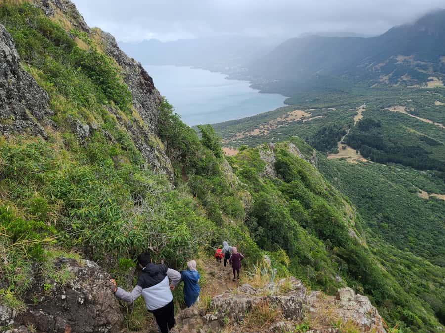 PRIVATE LeMorne Mountain Picturesque Hike-UNESCO Recognised - The descent is not an afterthought