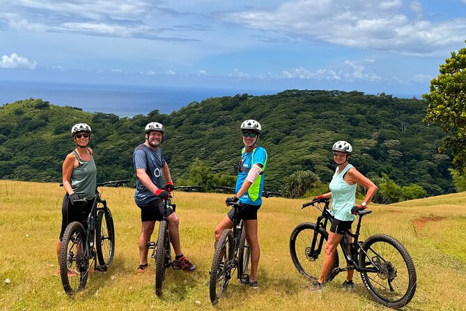 Private Mountain Biking Experience in the Wild South of Mauritius - Getting fitted with a Giant mountain bike