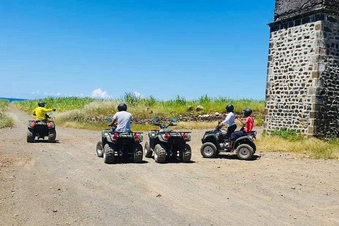 Quad Excursion South Mauritius 35km - Pont Naturel, the star viewpoint