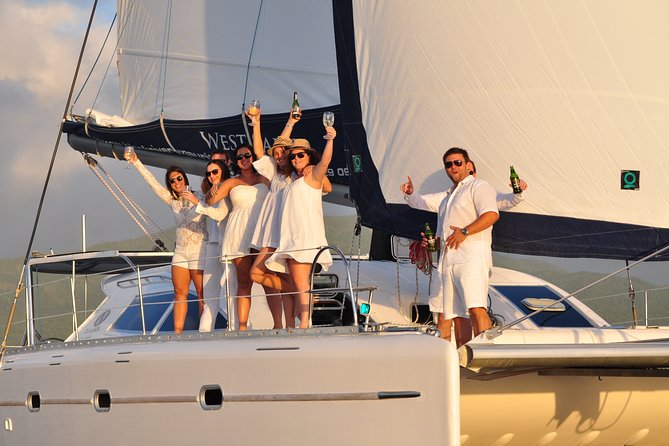 Sailing Catamaran Cruises - The seafood barbecue lunch on board