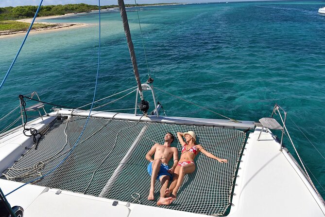 Set Sail on an All Inclusive Catamaran to Ile Aux Benitiers - Leaving Rivière Noire for the southwest lagoon
