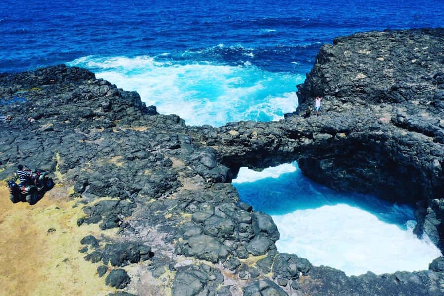 South Mauritius : Buggy Tour - Le Souffleur and the power of the southern coast