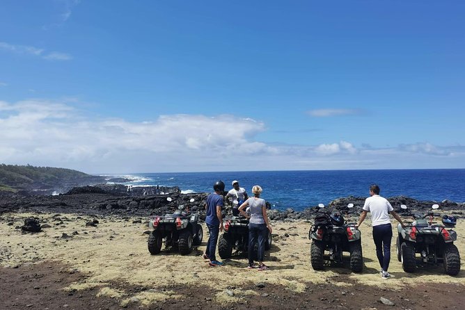 South Mauritius Day Trip: Quad and Sea - Blue Bay by glass-bottom boat and snorkel