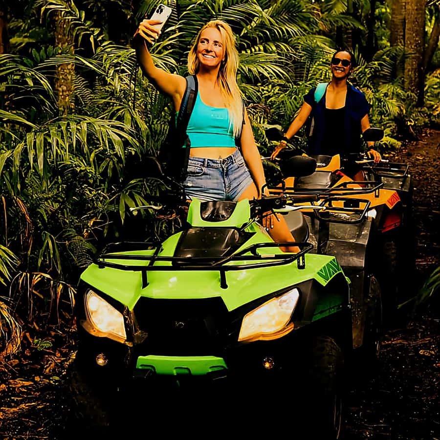 South Of Mauritius Quadbike and Snorkeling Blue Bay - Starting in Trois Boutiques on a small-group quad