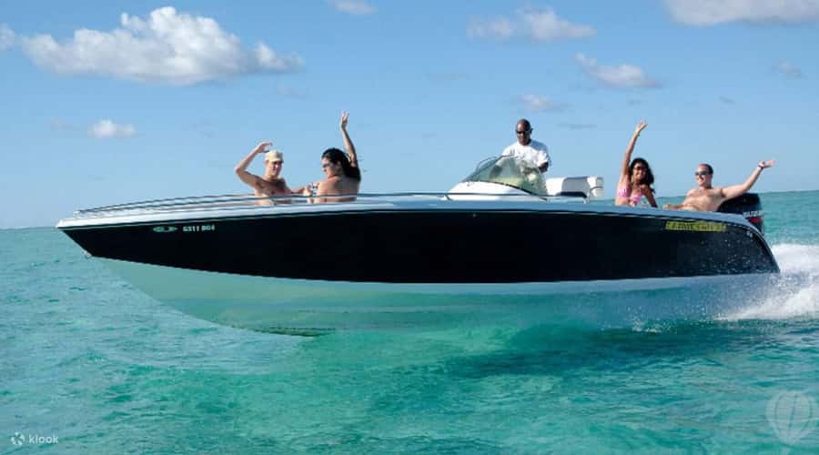 Speedboat to Ile aux Benitier: Dolphin Encounter & Lunch - Starting at Flic en Flac with a speedboat briefing