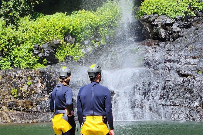 Tamarind Falls Abseiling - Starting With the 15-Metre Abseil