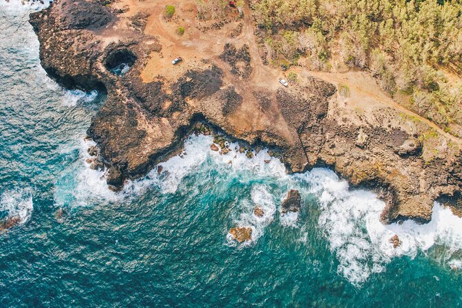The Wild East of Mauritius: Full-day tour including 2-hour Quad-Biking & Lunch - Pont Naturel and the force of the sea