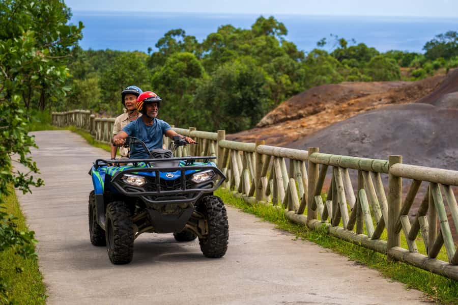 Vallé Advenature Park, Discovery Quad single 1hr - A one-hour ride through Mauritius’ wild interior