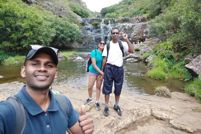 Waterfall Hike - Getting close to the falls instead of stopping at the lookout
