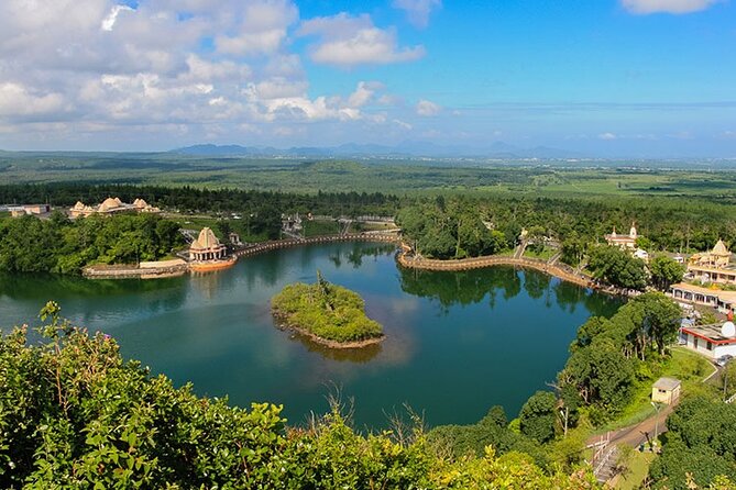 Wild South with Waterfalls & Rare Exotic Viewpoints with Lunch - Trou aux Cerfs gives you a quick look at Mauritius from above